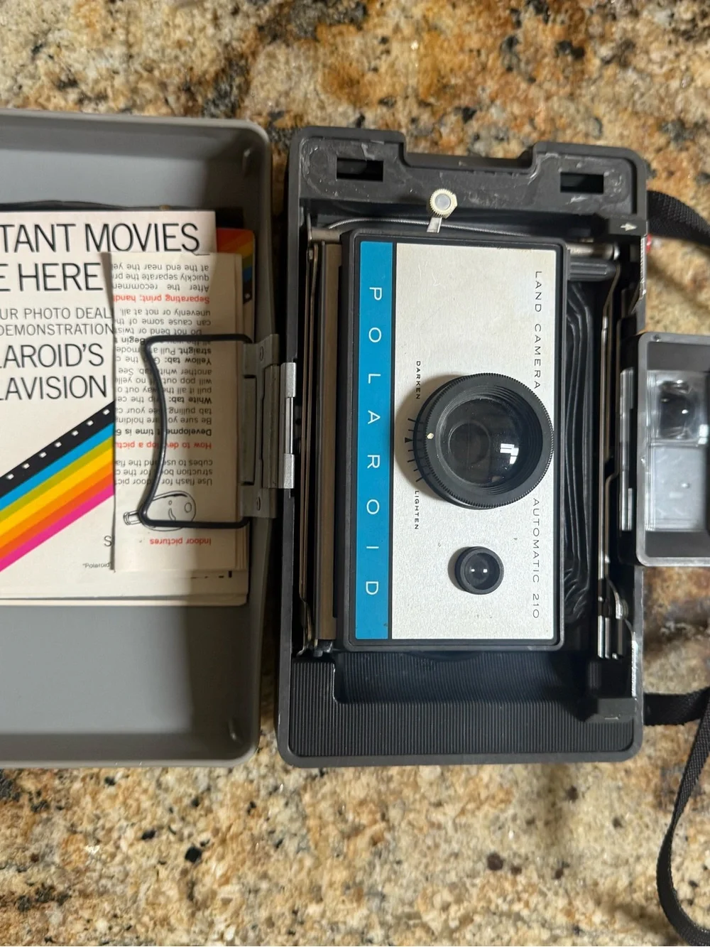Polaroid Automatic 210 Instant Camera — Untested